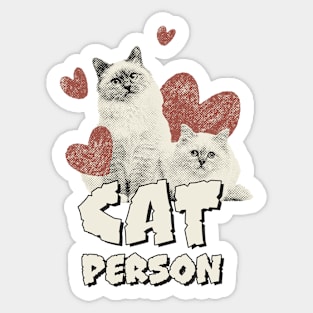 I'm a Cat Person! Sticker